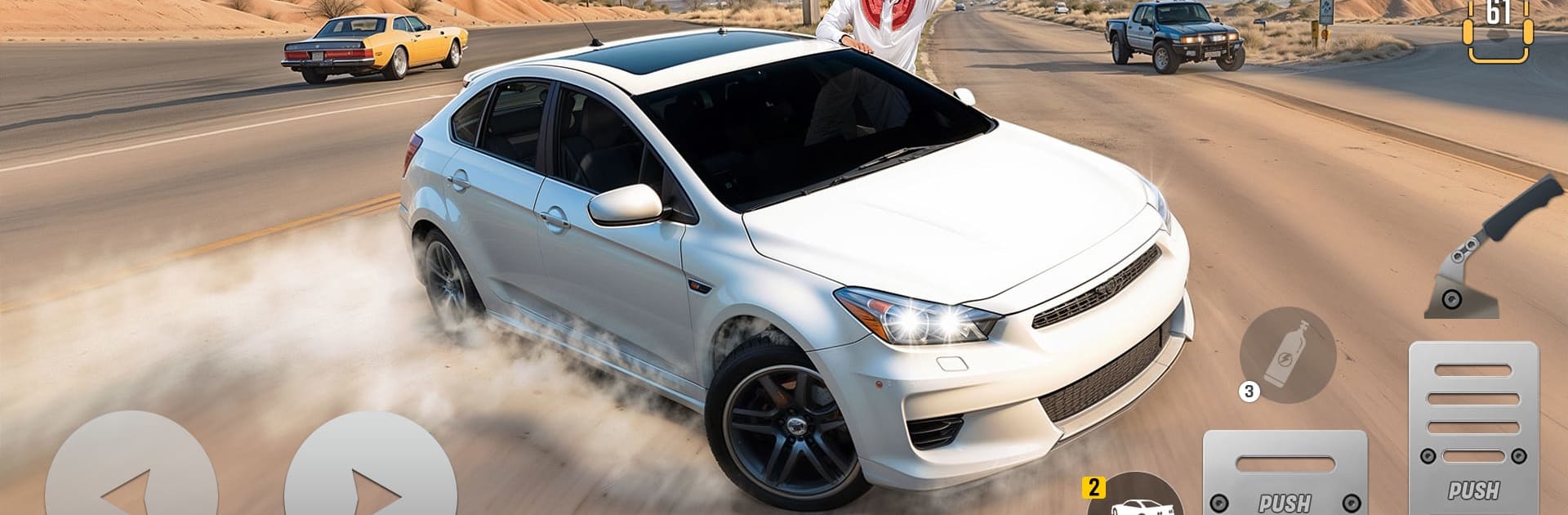 Highway Drifting Car Games 3D