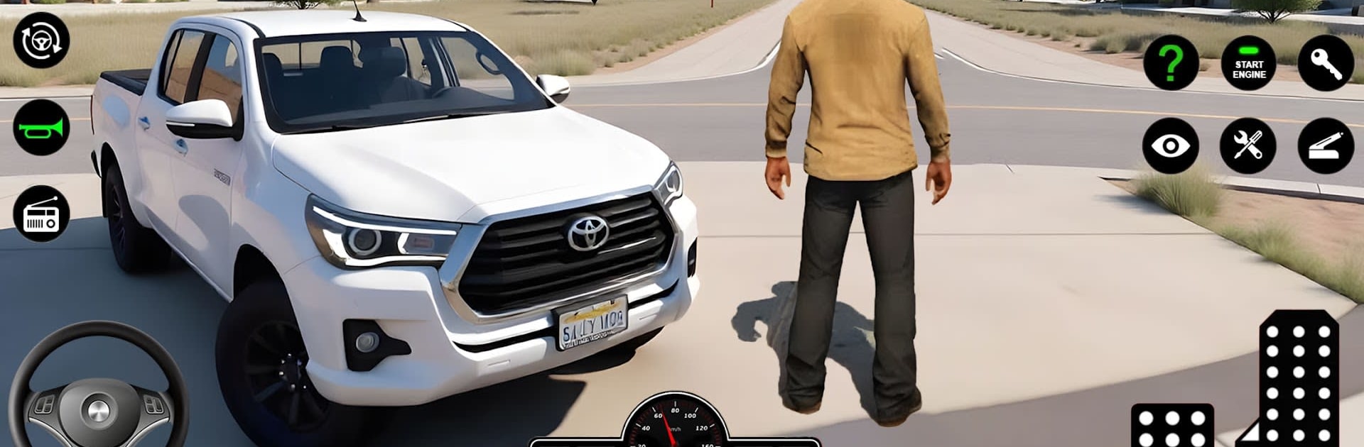 Long Road Trip Car Sim Drive