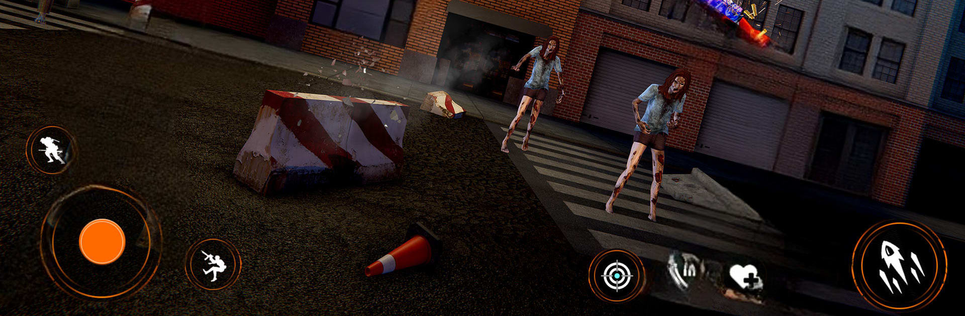 Zombie War 3D: Zombie Games