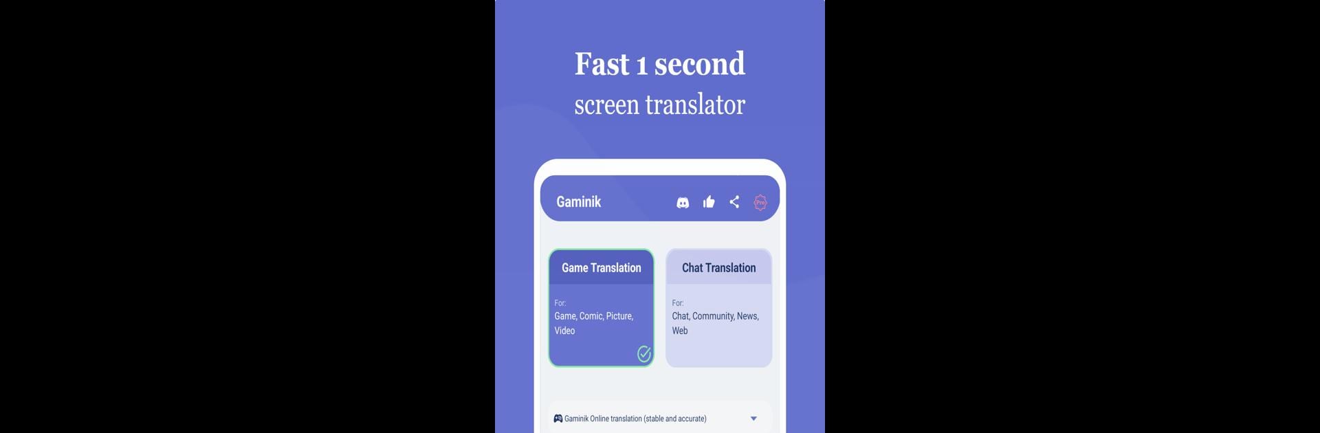 Gaminik: Auto Screen Translate