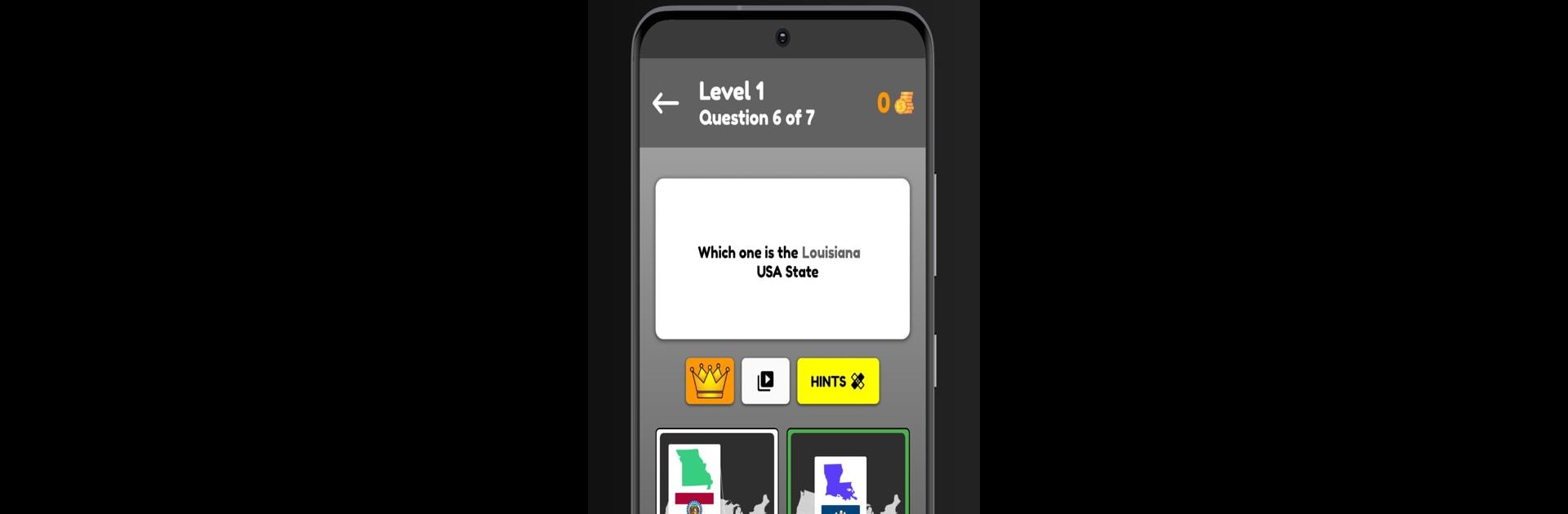 US State Quiz - USA Map Quiz