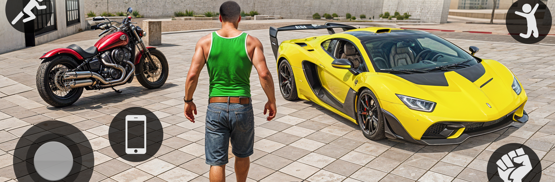 Open World Car Gangster Life