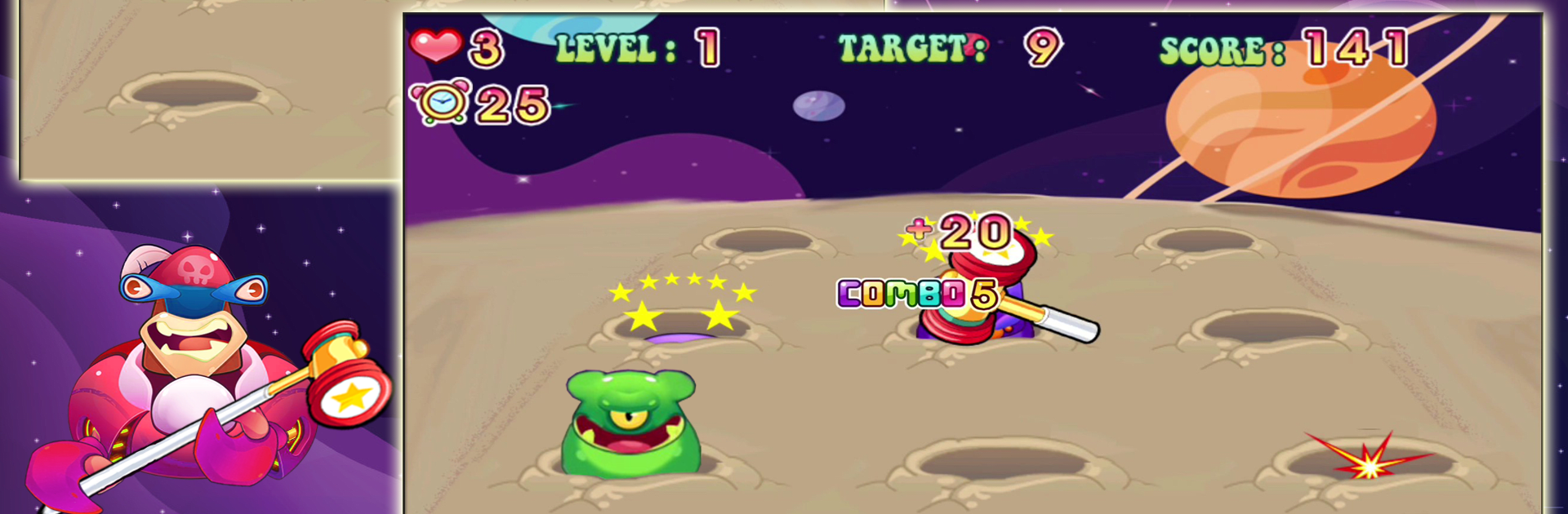Smash Monsters - Punch Mouse