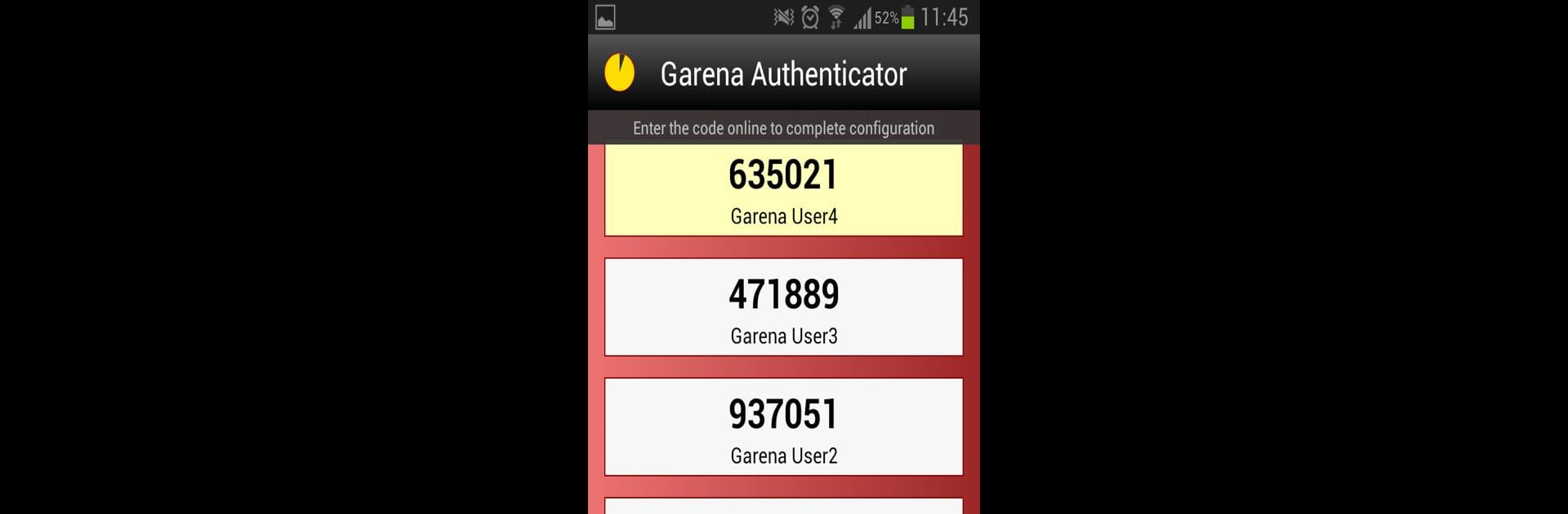 Garena Authenticator