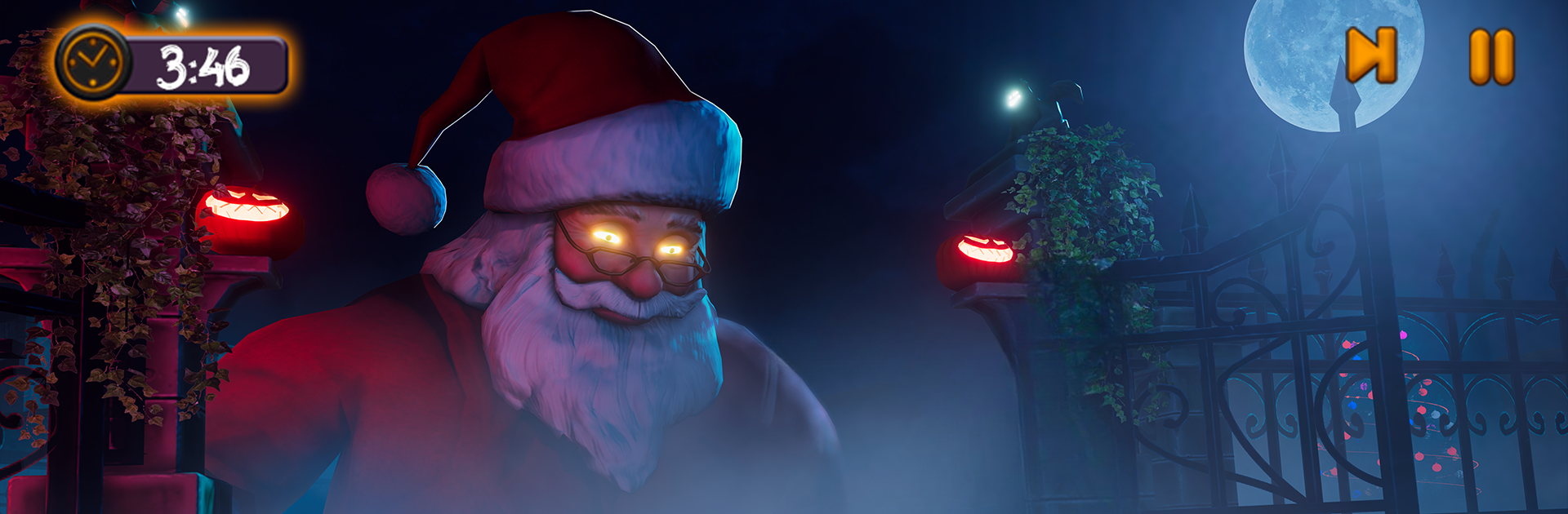 Scary Santa Horror Escape Game