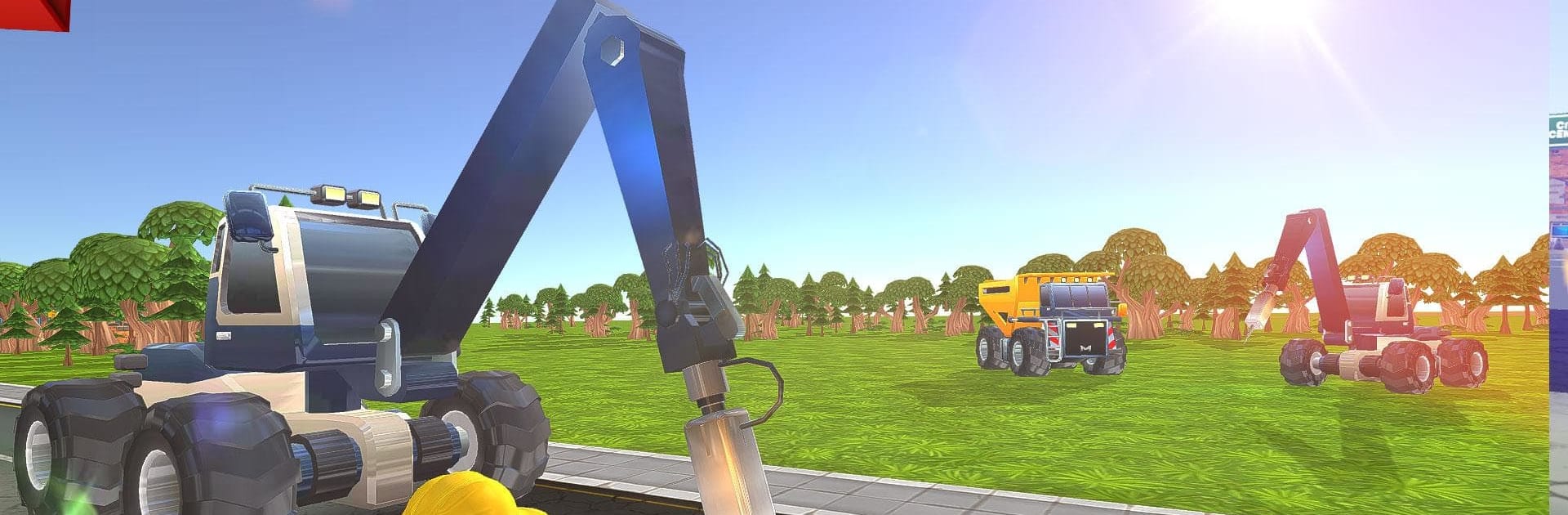 Heavy Excavator Road Roller Construction Machines