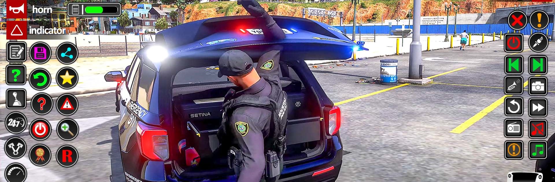 City Police Cop Car Chase Game