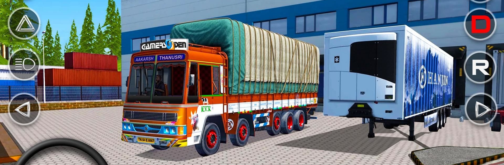 Real Euro Cargo Truck Simulator Driving Free Game