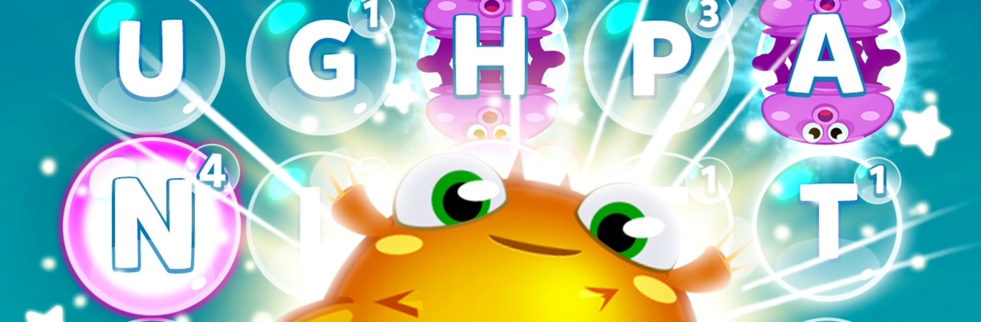 Bubble Words - Word Games Puzzle