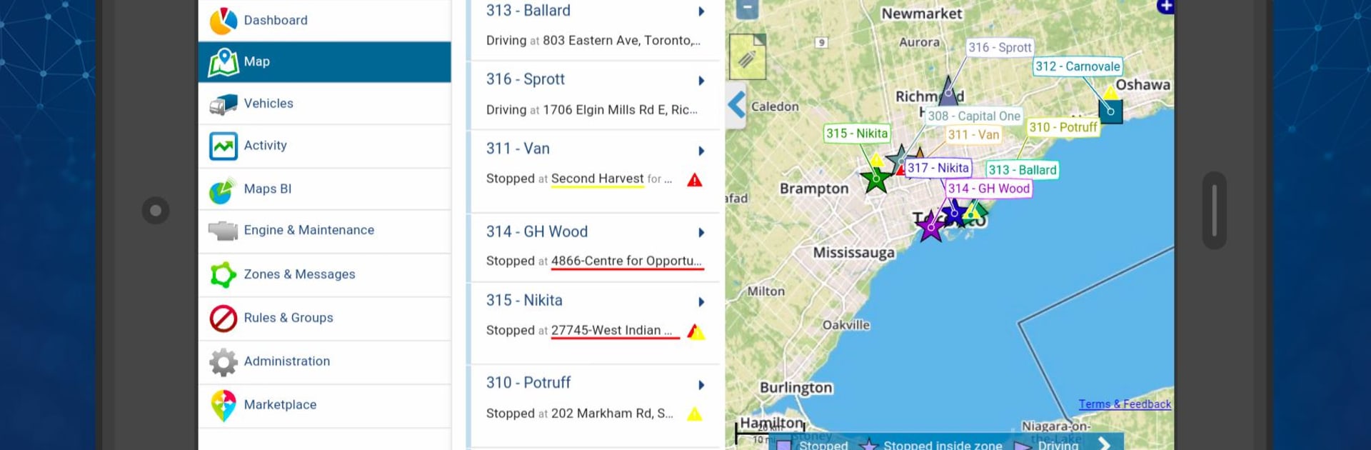 MyGeotab Fleet Management