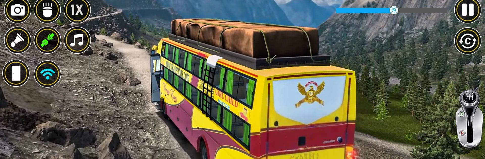 Offroad Bus Game: Bus Sim 3D
