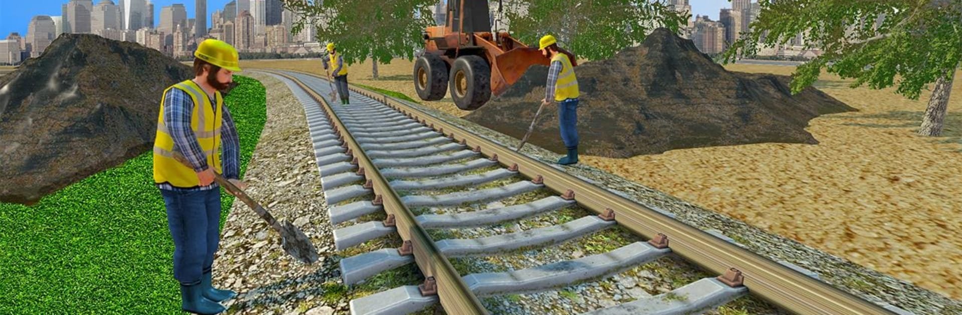 Train Station Construction Railway