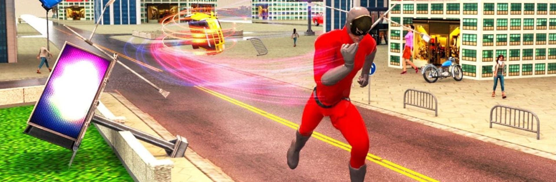 Light Speed hero: Crime Simulator: superhero games