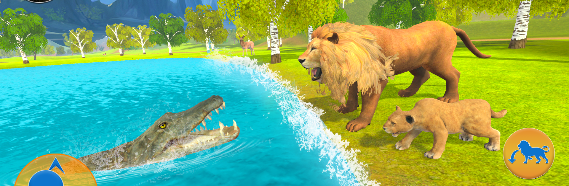 Jogos de Leão Tigre Sim 3D