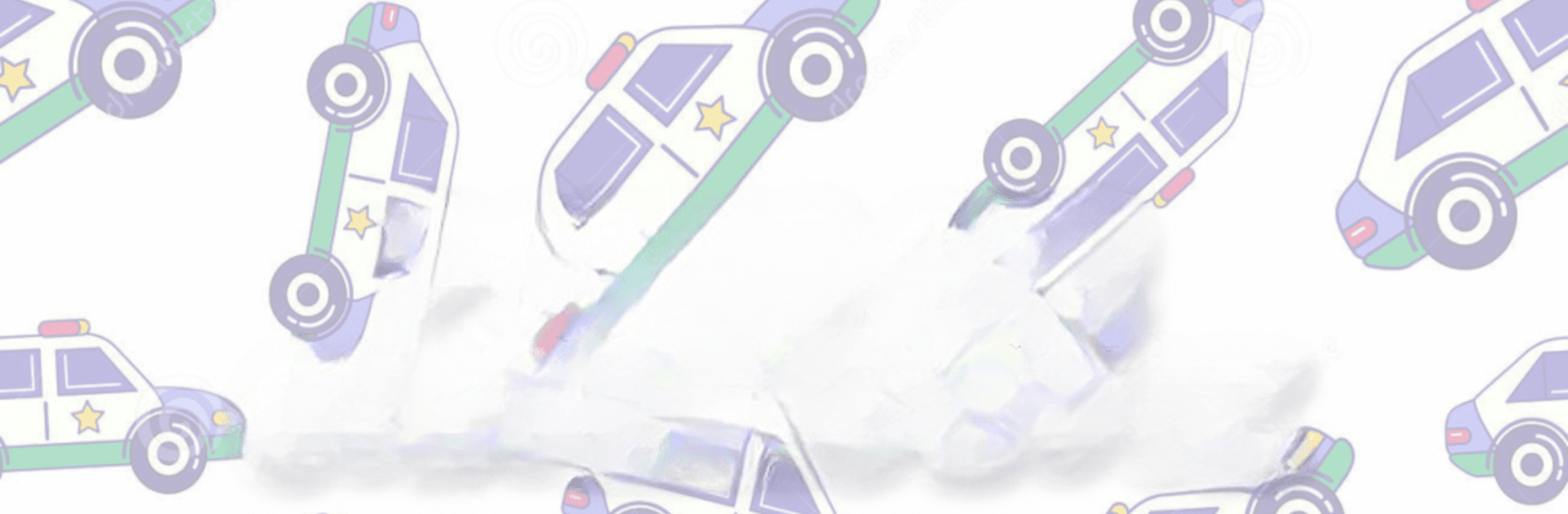 carro de polícia - colorir