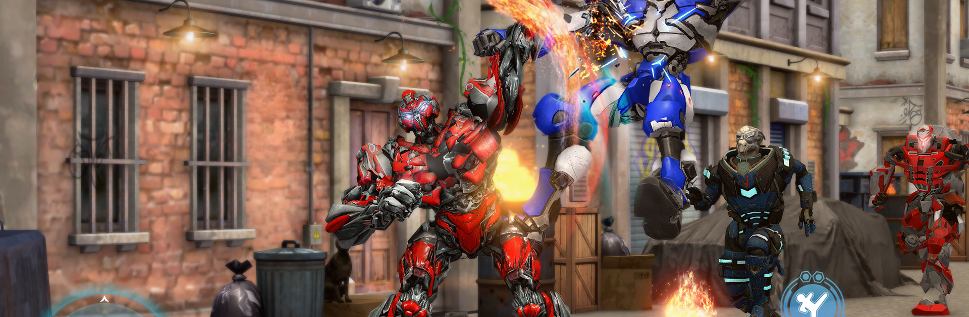 Robot Fight Street Brawl Real Robot Fighting Games