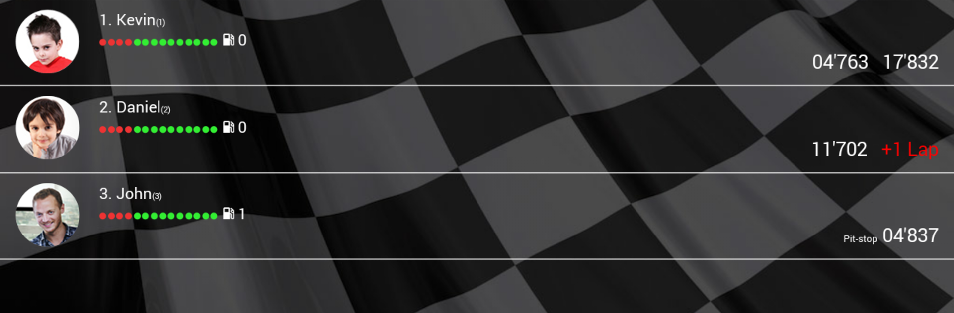 Carrera Race App
