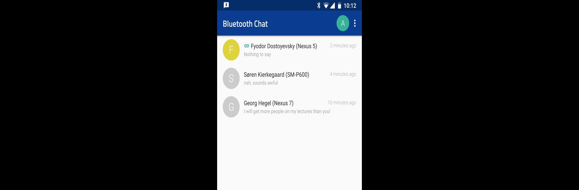 Bluetooth Chat