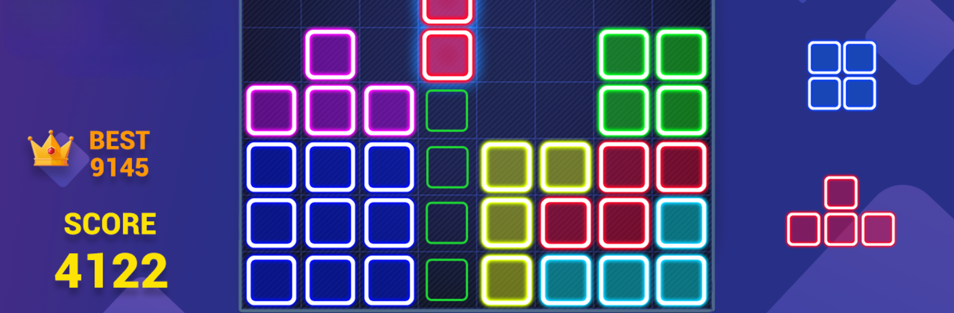Glow Puzzle Block - Classic Puzzle Game