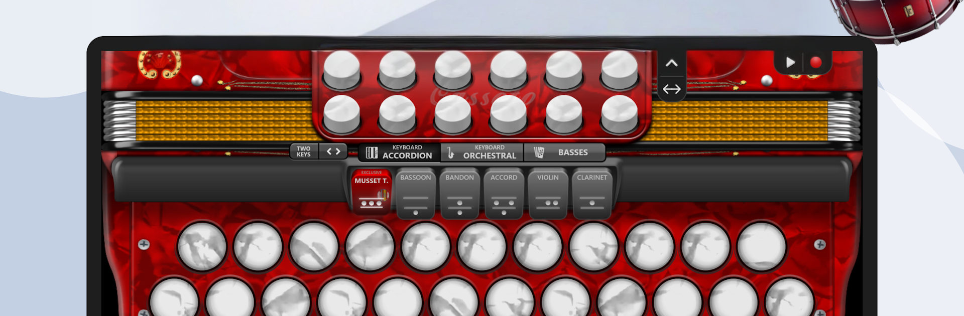 Accordion Diatonic Cassoto