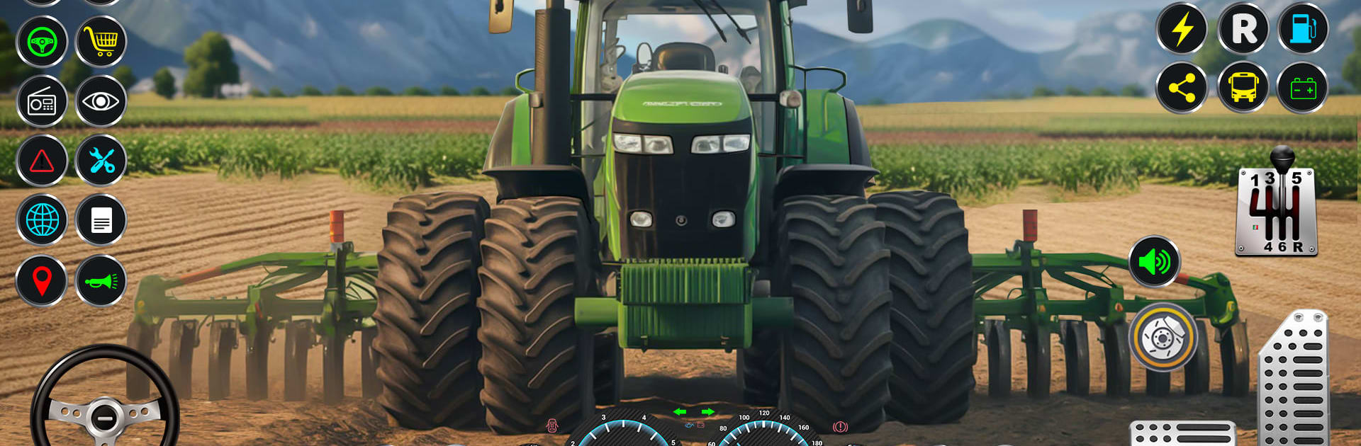Tractor Farming Game- Farm Sim