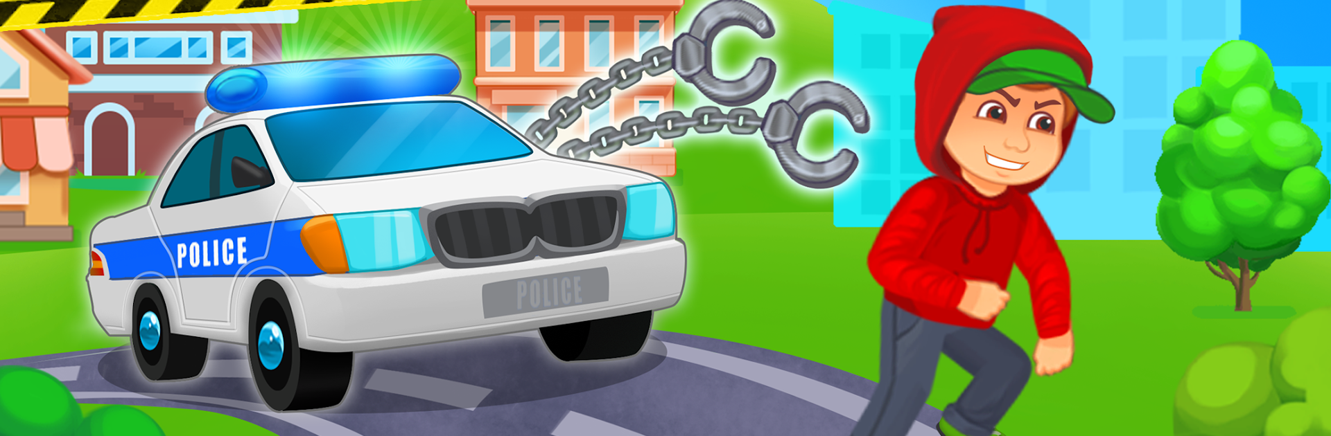 Police Car x Kids Racing Games