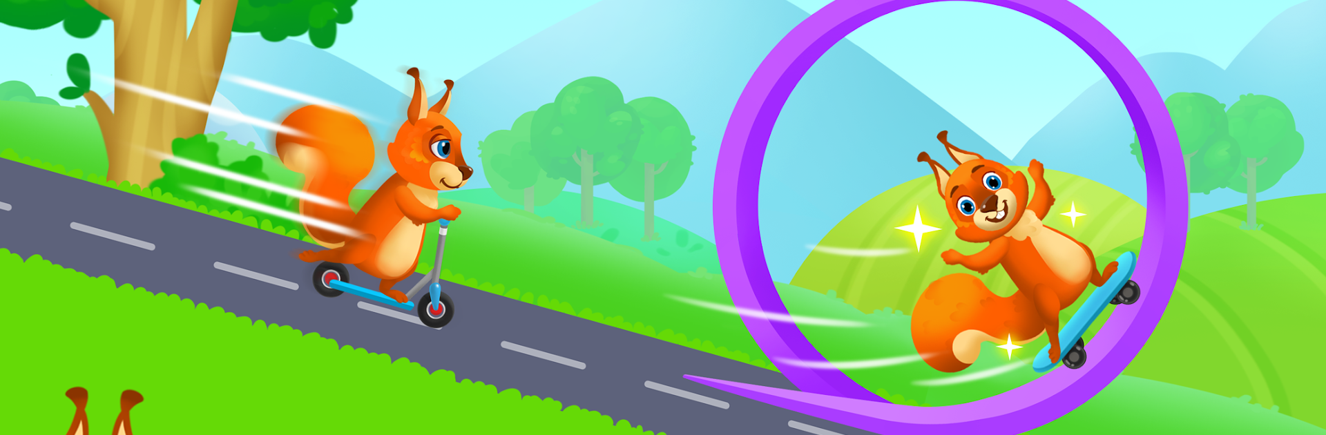 Racing Games: Kids Numbers Run