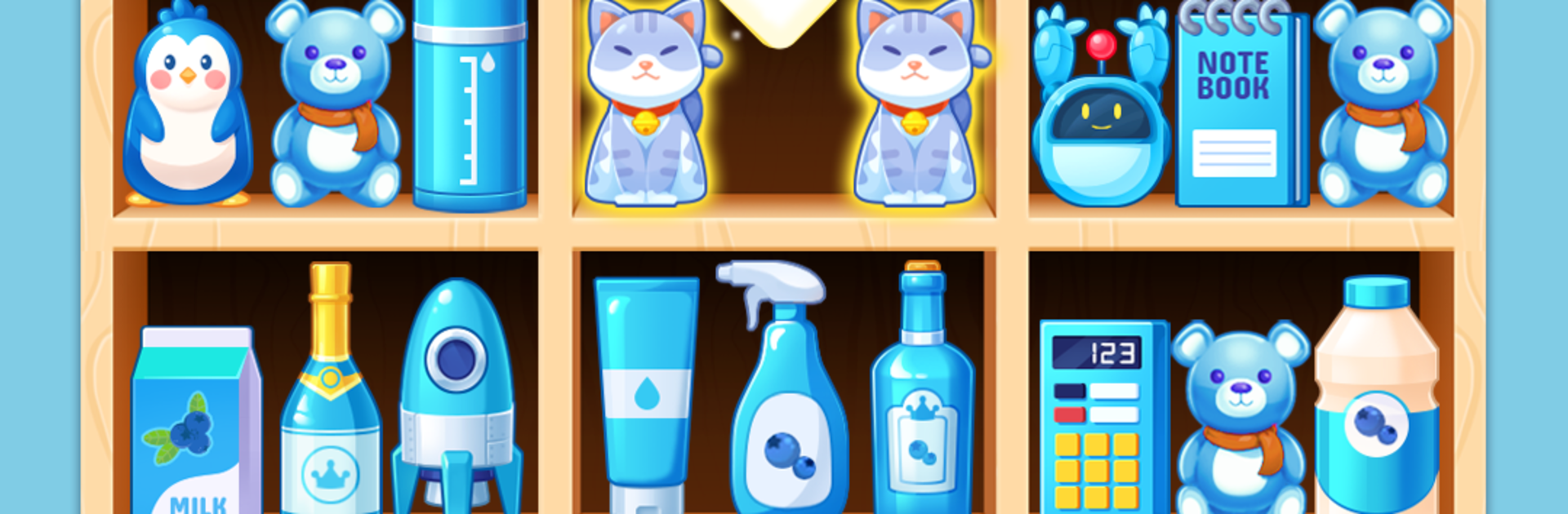 Shelf Sort Puzzle Game