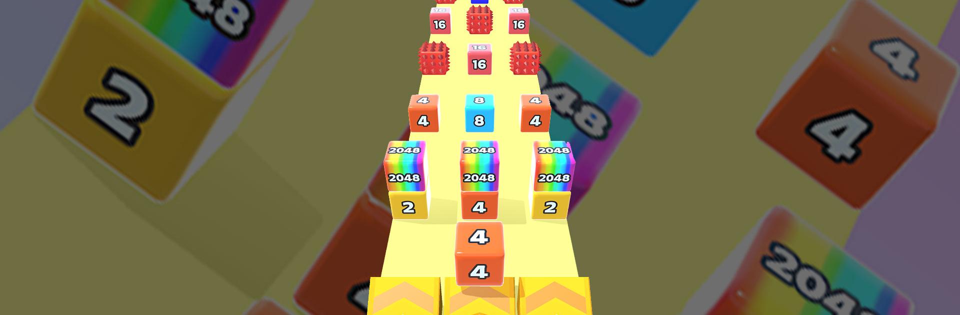 Cubes 2048.io gameplay World Record io games - Cubes 2048.io game