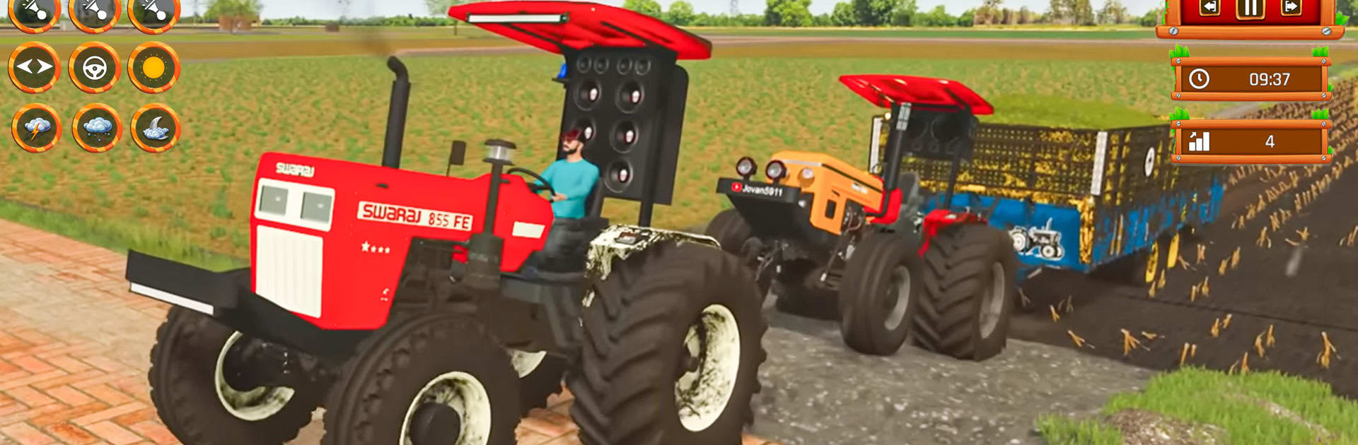 Farming Game: Indian Tractor