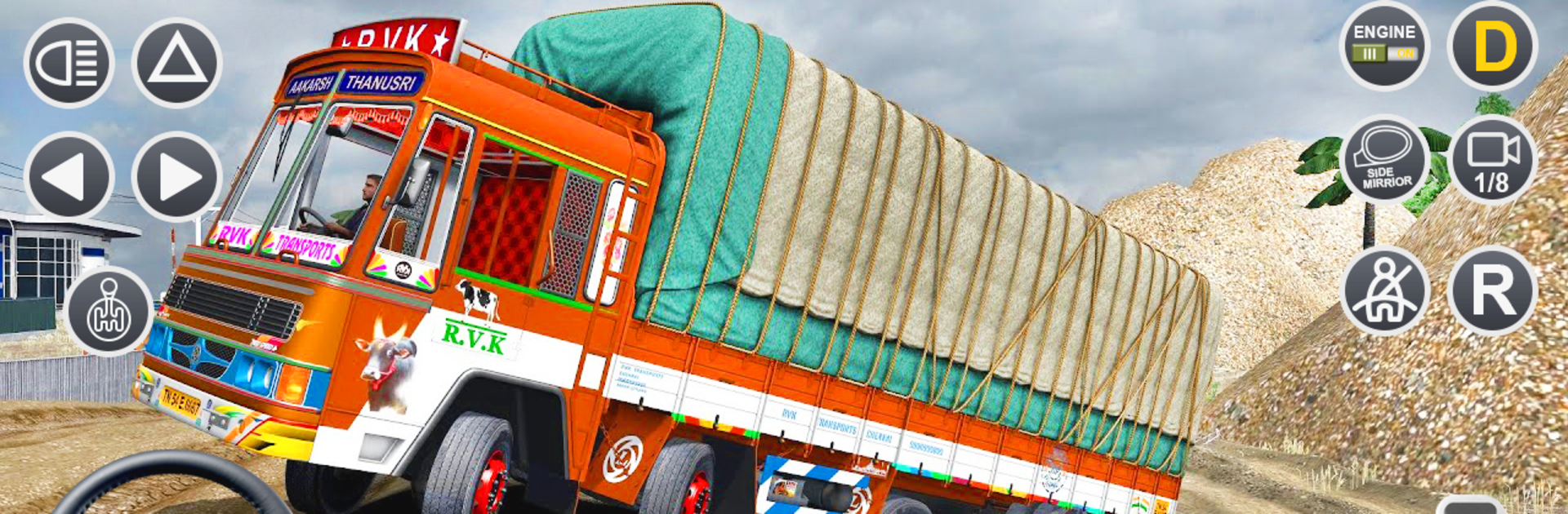 Indian Truck Cargo Driving 3D