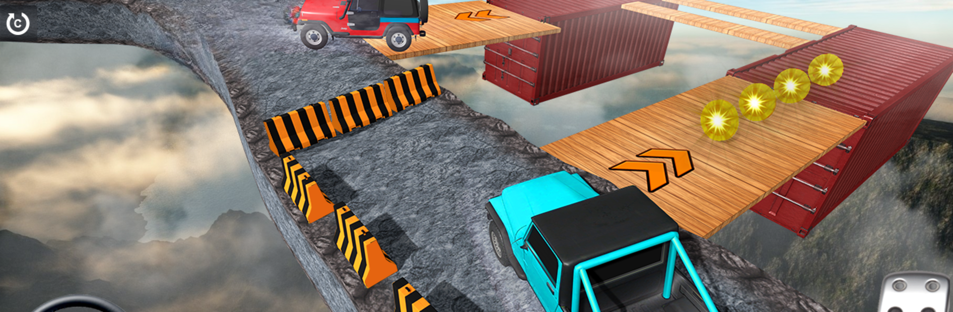 Offroad Jeep Driving Stunt 3D