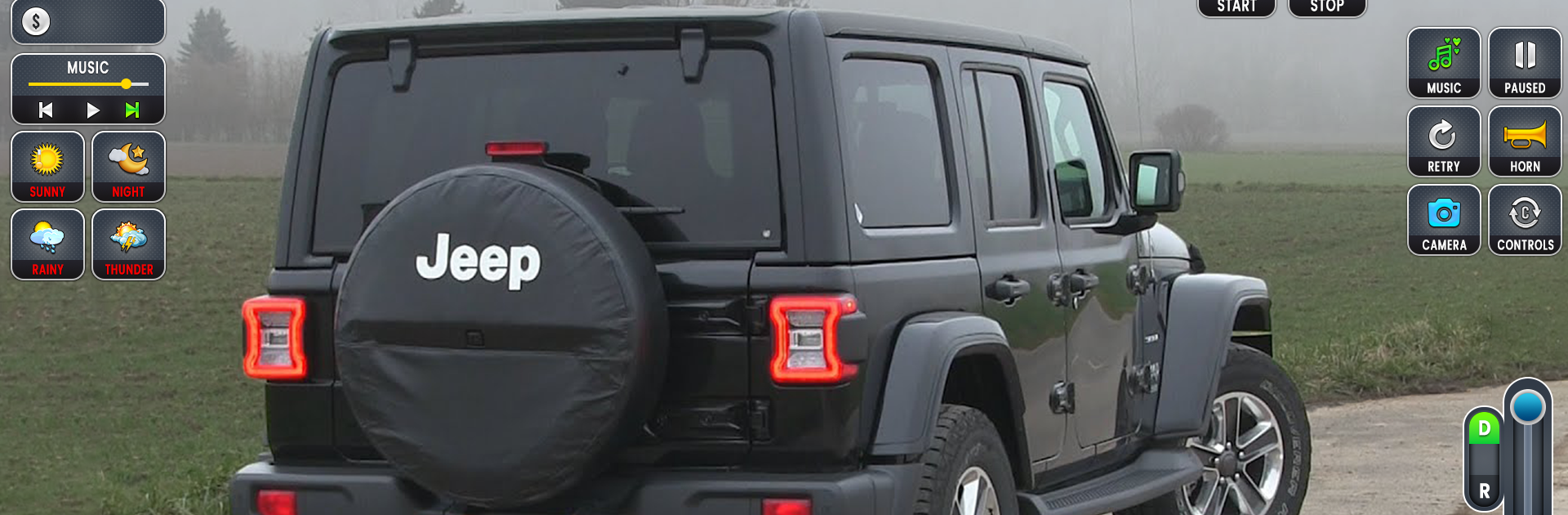 Offroad Jeep 4x4 Driving Sim