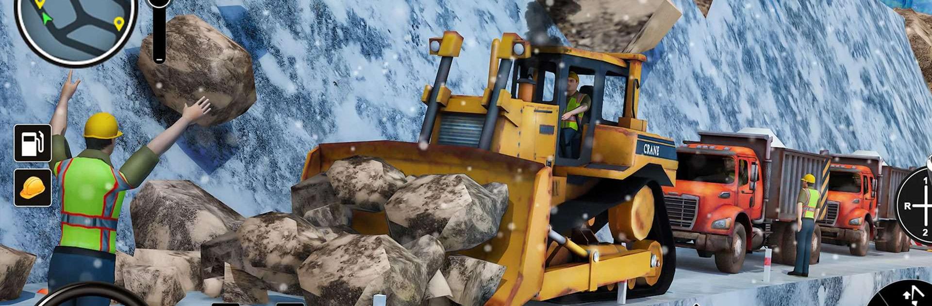 Snow Offroad Construction Game