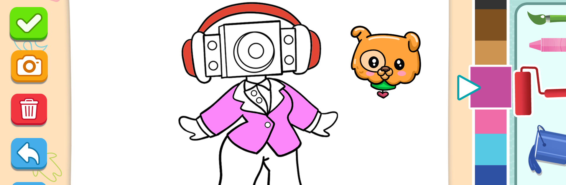 Draw & Color: Drawing Book