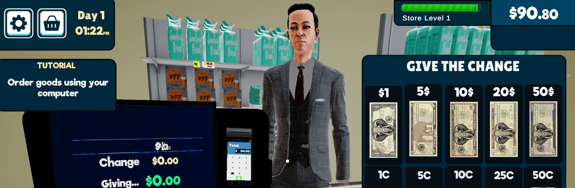 Store Management Simulator