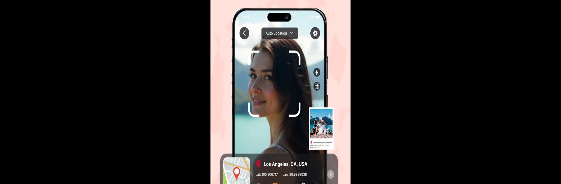 GPS Camera & Tracking Map