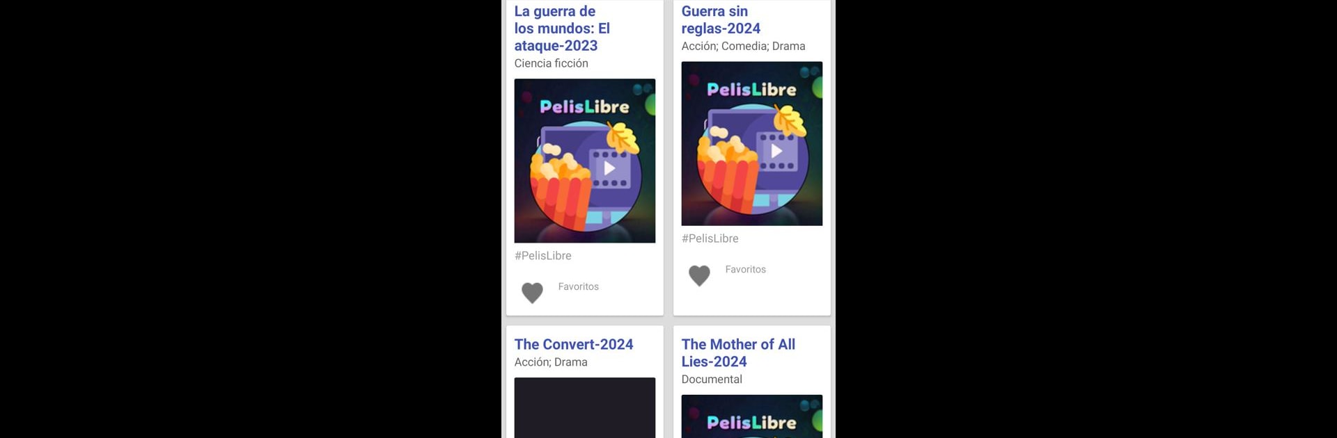 PlisLibre Peliculas de estreno