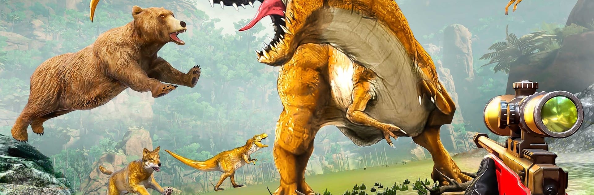 Deadliest Dinosaur Hunting Clash: Dino Hunter Game