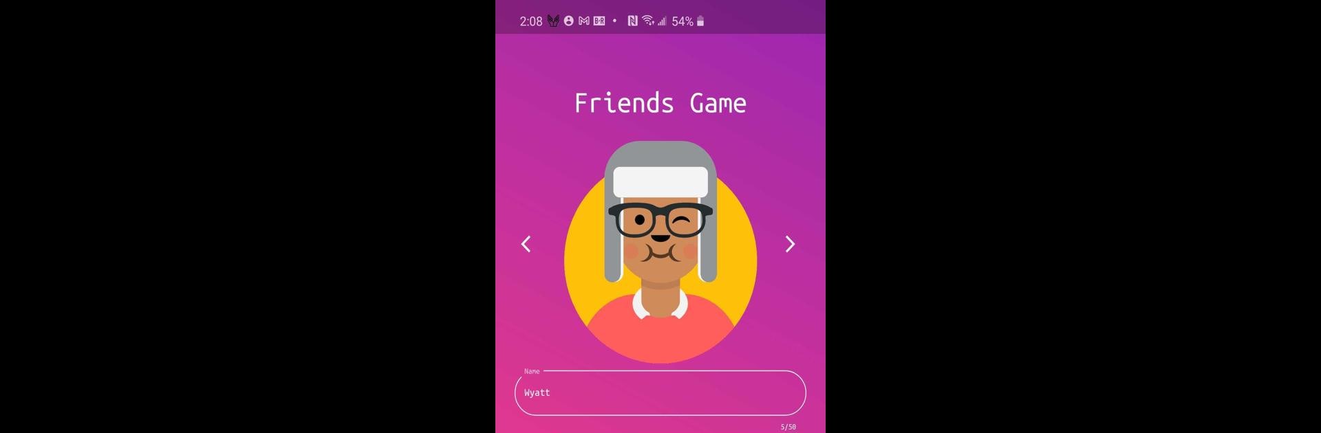 Friends Game