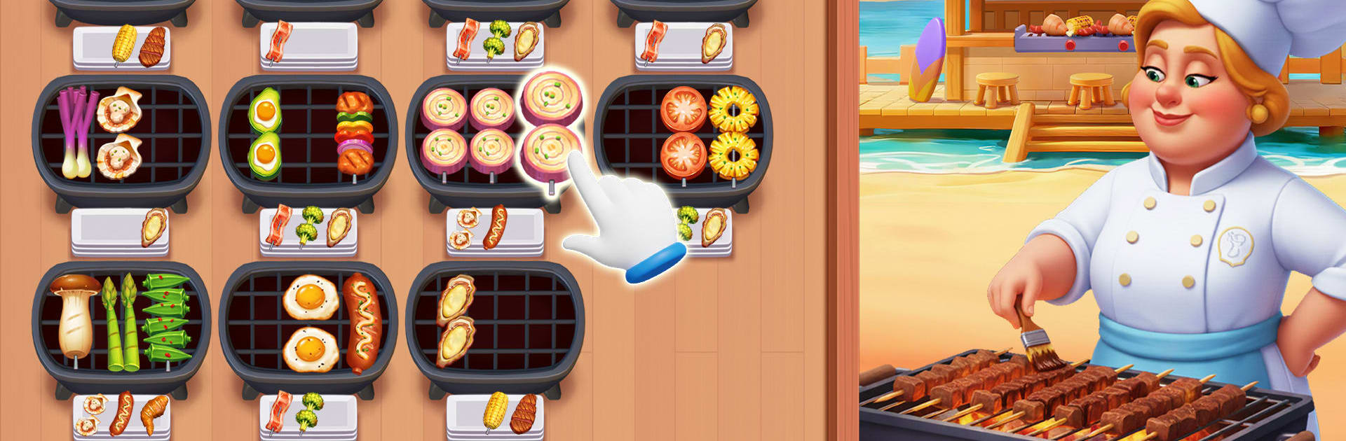 Grill Match - Food Sort Puzzle