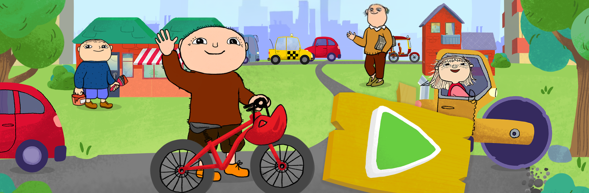 Beep, beep, Alfie Atkins