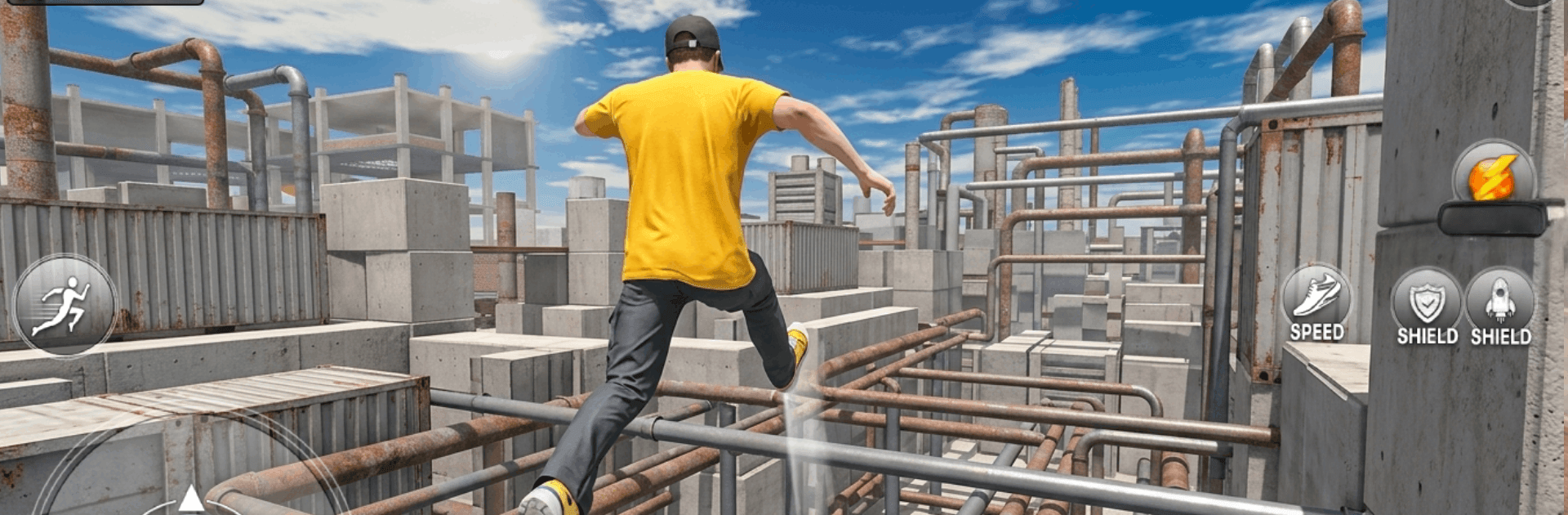 Only Up Sky Rooftop Parkour 3D