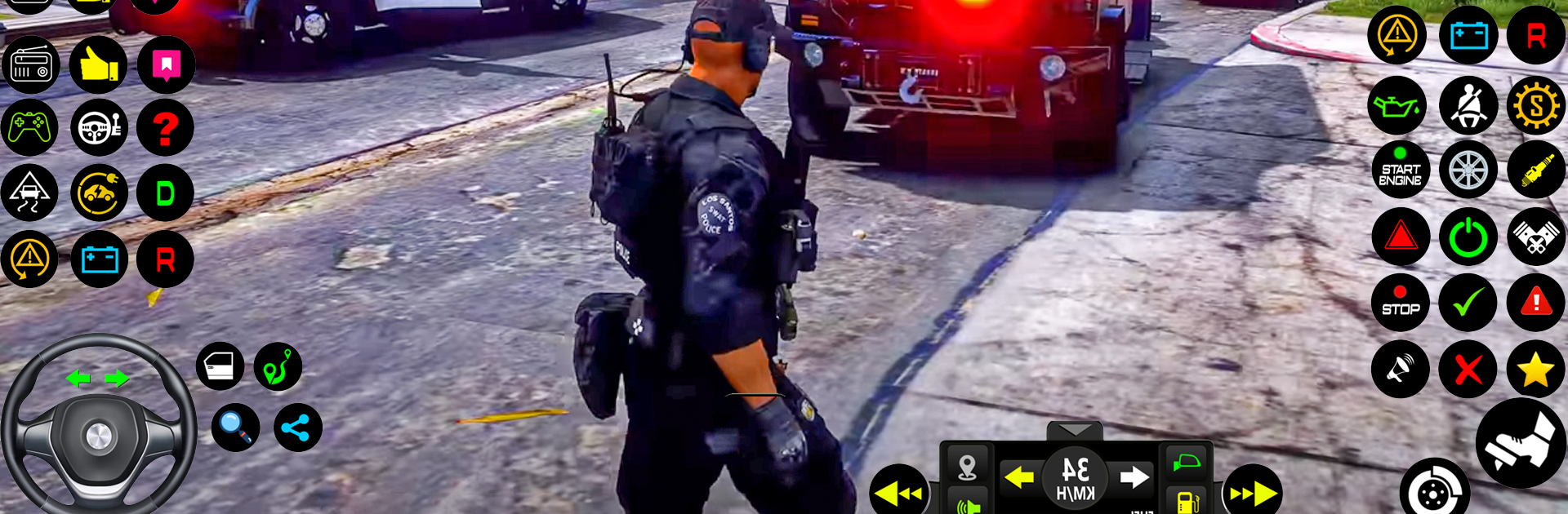 Real Police Driving Games 3D