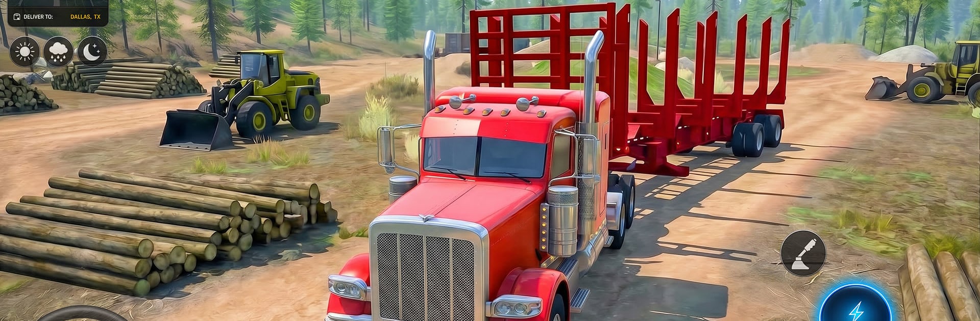 US Real Truck Driving Sim 3D