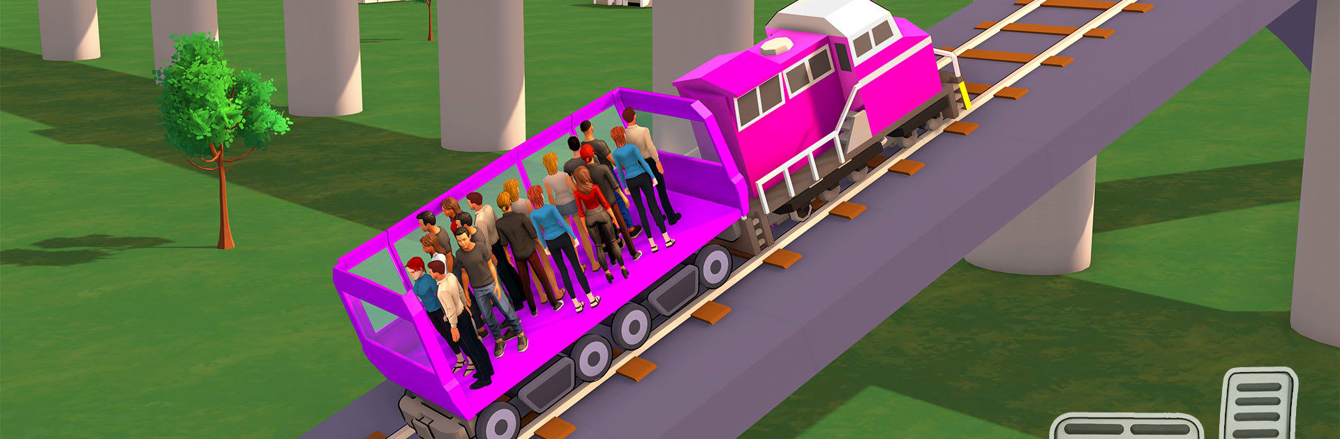 Passenger Express Train Game