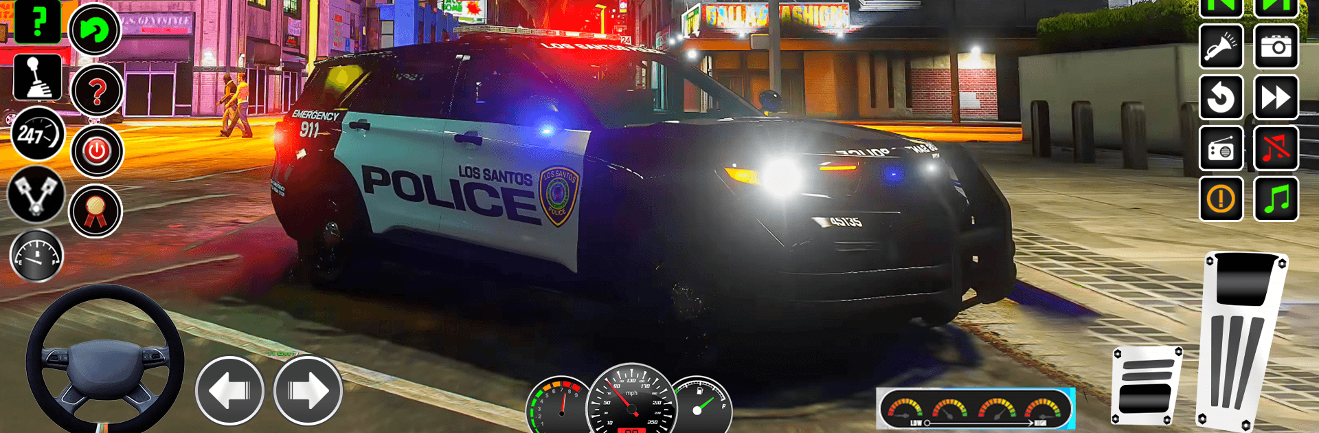 Police Car Game Car Driving