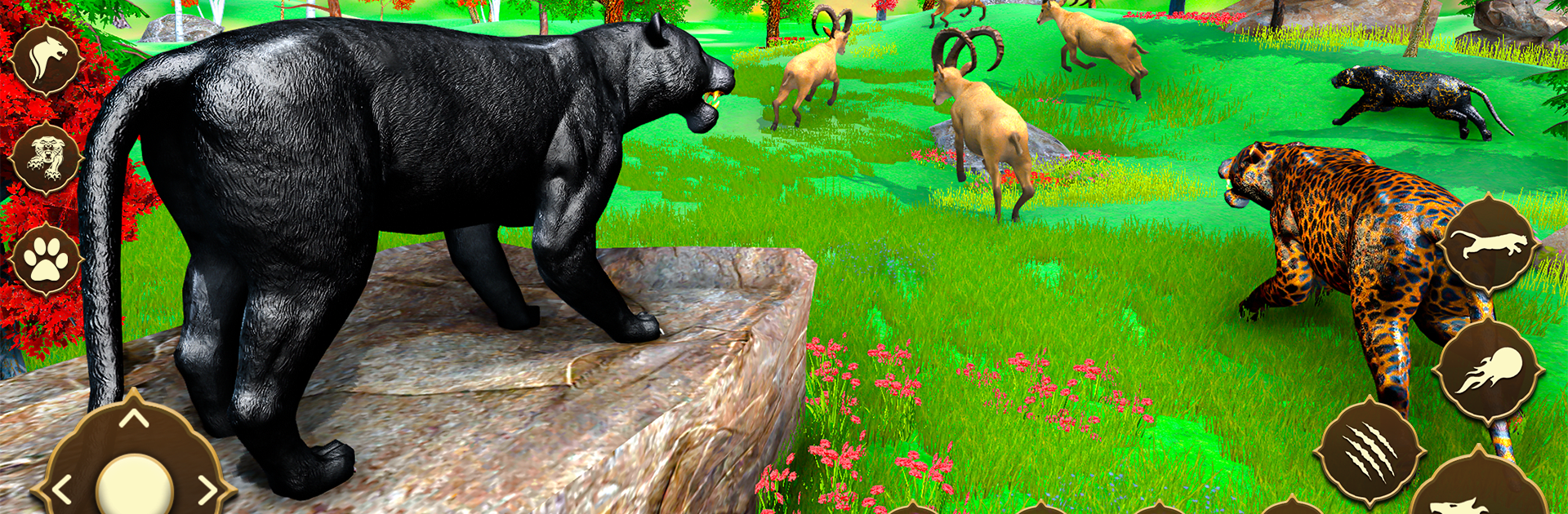 Wild Panther : 3d Animal Hunt