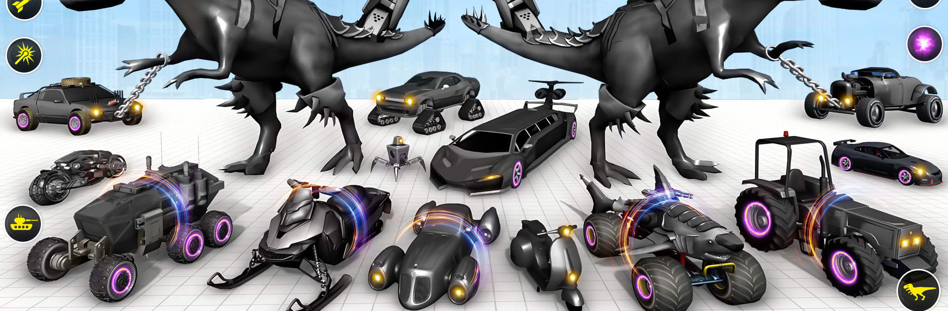 jogo de carro robô