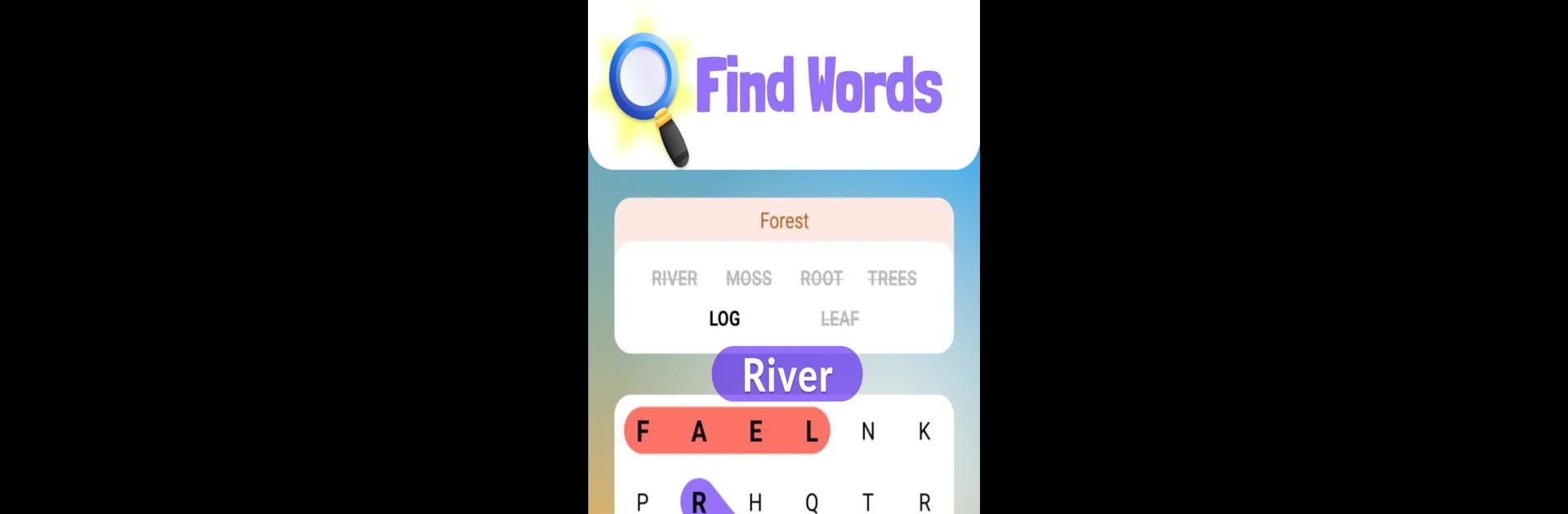 Hidden Words: Word Swipe Game